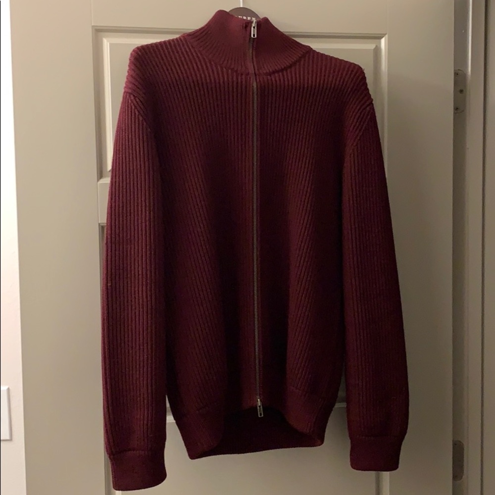 Maison Margiela ribbed zip cardigan - Picture 5 of 7